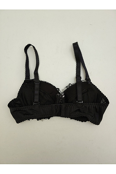 Kamea lingerie Černá krajková push up podprsenka s ozdobami Velikost EU 75A | kamea lingerie | obrázek 4