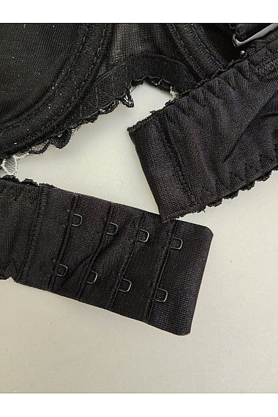 Kamea lingerie Černá krajková push up podprsenka s ozdobami Velikost EU 75A | kamea lingerie | obrázek 5