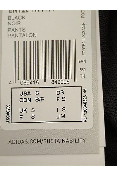 ADIDAS Pánské černé sportovní tepláky Vel. US S | ADIDAS | obrázek 6