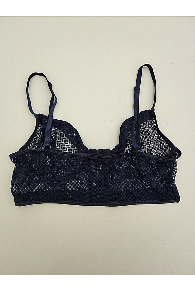 JUST FOR VICTORIA Černá krajková braletová korzetová podprsenka se zapínáním vpředu Velikost EU XL | JUST FOR VICTORIA | obrázek 5