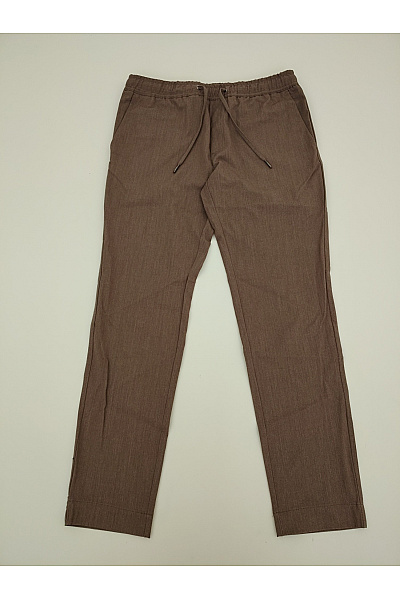 JACK & JONES Hnědé pánské chinos kalhoty s kapsami a pružným pasem Vel. M | JACK & JONES | obrázek 2