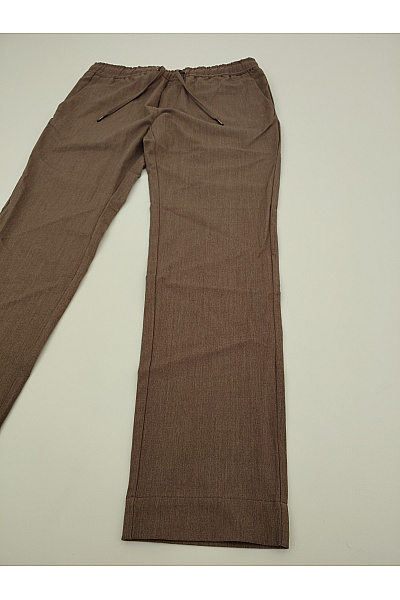 JACK & JONES Hnědé pánské chinos kalhoty s kapsami a pružným pasem Vel. M | JACK & JONES | obrázek 4