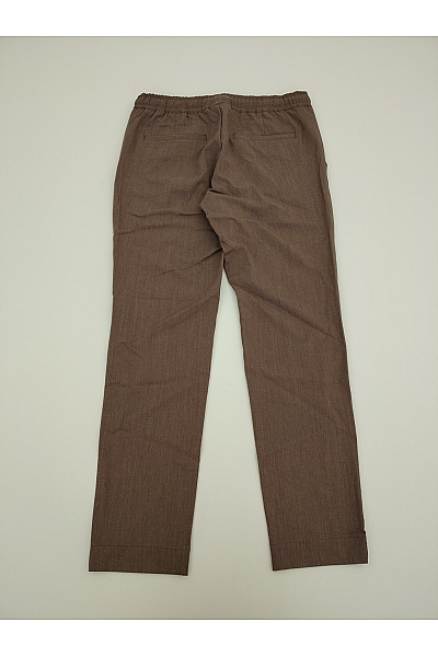 JACK & JONES Hnědé pánské chinos kalhoty s kapsami a pružným pasem Vel. M | JACK & JONES | obrázek 8