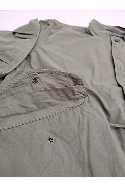 DRYKORN Pánská bavlněná parka khaki vojenská přechodová bunda Velikost S | DRYKORN | obrázek 6