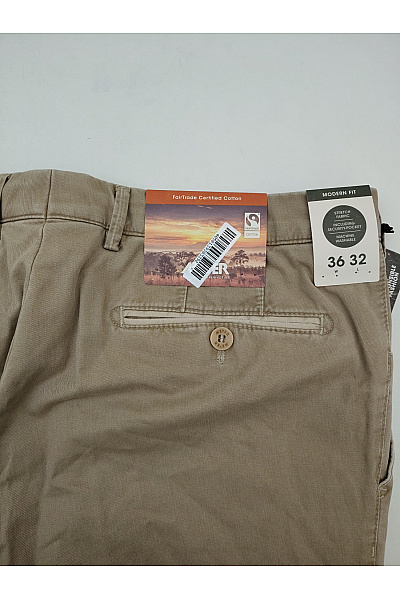 Mey Béžové bavlněné chino kalhoty rovné Vel. US 36/32 | mey | obrázek 9