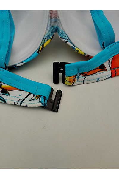 Aquarilla Dámské dvoudílné bikiny s kosticemi a barevným vzorem | Aquarilla | obrázek 6