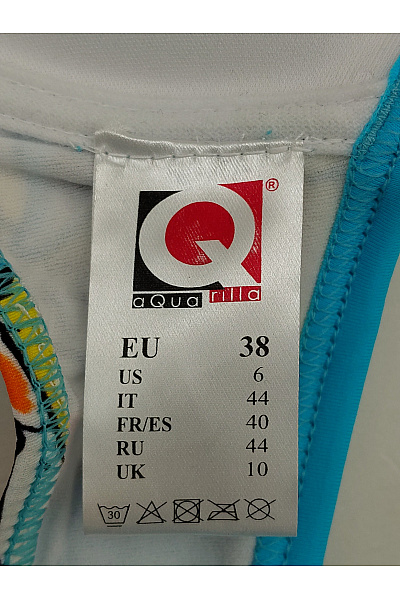Aquarilla Dámské dvoudílné bikiny s kosticemi a barevným vzorem | Aquarilla | obrázek 9