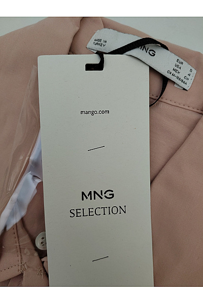 MANGO Béžová bavlněná košile s dlouhým rukávem regular fit Velikost S | MANGO | obrázek 6