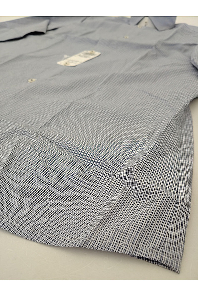 OLYMP Pánská bavlněná košile s dlouhým rukávem slim fit vzorovaná business Velikost 41 | OLYMP | obrázek 4