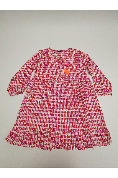 Zwillingsherz Barevné vzorované šaty s dlouhým rukávem boho Velikost L/XL | Zwillingsherz | obrázek 2