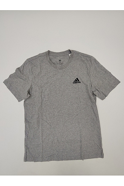 ADIDAS Pánské šedé bavlněné tričko s krátkým rukávem basic Vel. US M | ADIDAS | obrázek 2