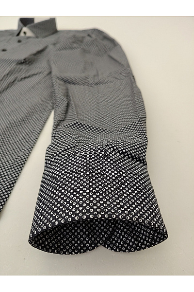 OLYMP Pánská bavlněná košile s dlouhým rukávem vzorovaná slim fit business | OLYMP | obrázek 4