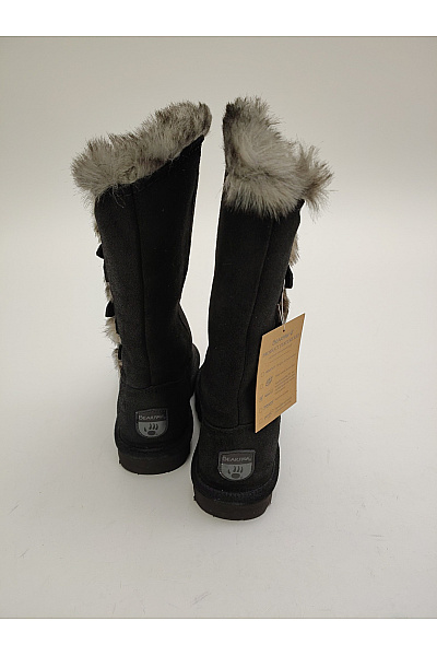 Bearpaw Černé dámské válenky s kožíškem a přezkou Vel. EU 37 | Bearpaw | obrázek 4