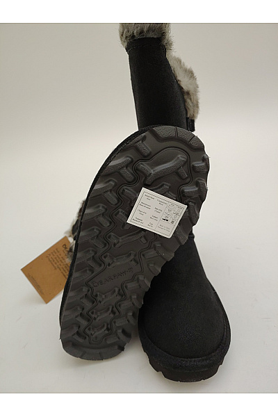 Bearpaw Černé dámské válenky s kožíškem a přezkou Vel. EU 37 | Bearpaw | obrázek 5