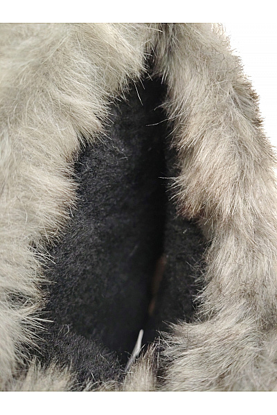 Bearpaw Černé dámské válenky s kožíškem a přezkou Vel. EU 37 | Bearpaw | obrázek 8