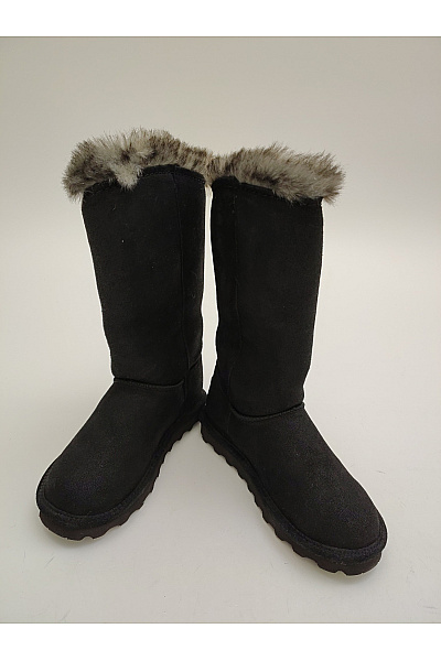 Bearpaw Černé dámské válenky s kožíškem a přezkou Vel. EU 37 | Bearpaw | obrázek 10
