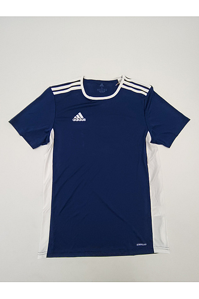 ADIDAS Modré sportovní tričko s krátkým rukávem a kulatým výstřihem Velikost S | ADIDAS | obrázek 2