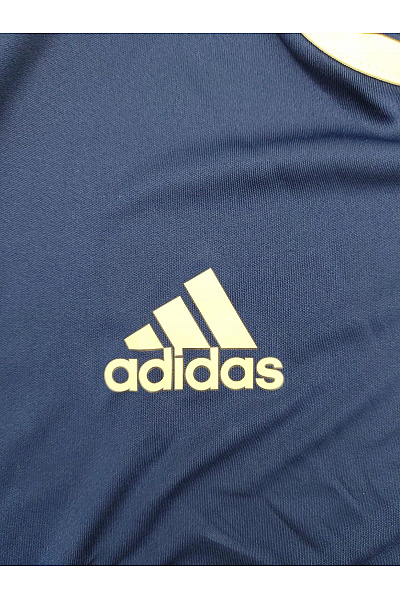 ADIDAS Modré sportovní tričko s krátkým rukávem a kulatým výstřihem Velikost S | ADIDAS | obrázek 5