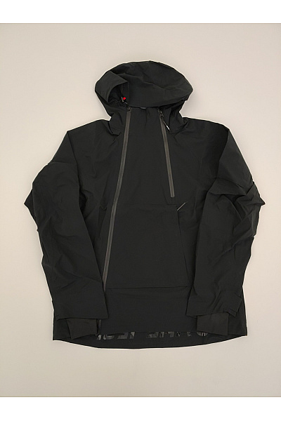 ICEPEAK Černá pánská outdoorová bunda anorak s kapucí přes hlavu Velikost EU 48 | ICEPEAK | obrázek 2