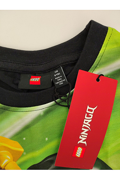 Lego Chlapecké bavlněné tričko s dlouhým rukávem a potiskem nindži Vel. EU 128 | Lego | obrázek 4