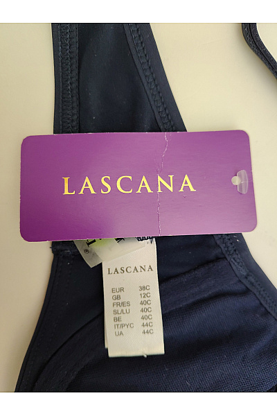 Lasca Černá plavková podprsenka s kosticemi a vyztužením Vel. EU 38C | Lasca | obrázek 8