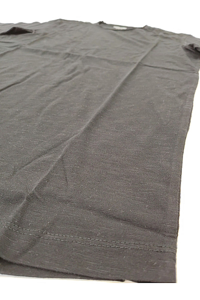 JACK & JONES Černé bavlněné tričko s krátkým rukávem a prodlouženým zadním dílem | JACK & JONES | obrázek 3