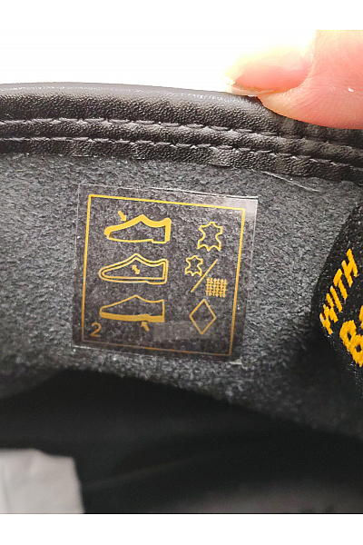 Dr.Martens Černé kožené kotníkové šněrovací boty s kulatou špičkou Velikost EU 43 | Dr.Martens | obrázek 8