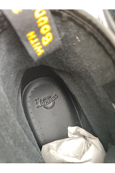Dr.Martens Černé kožené kotníkové šněrovací boty s kulatou špičkou Velikost EU 43 | Dr.Martens | obrázek 9