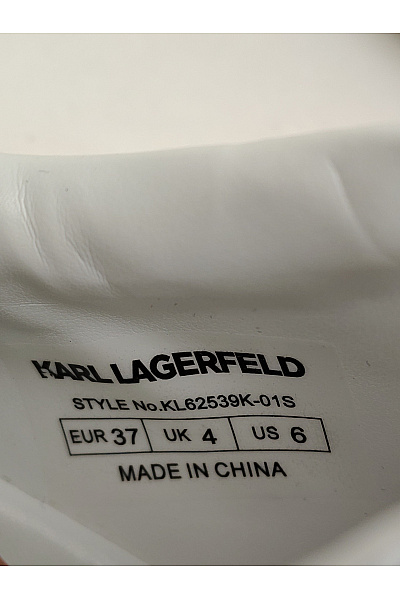 Karl Lagerfeld Dámské tenisky Kapri Rue St-Guillaume Bílé Velikost EU 37 | Karl Lagerfeld | obrázek 8