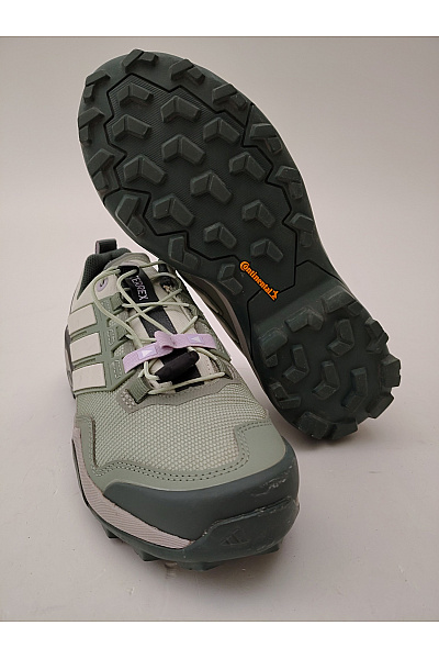 ADIDAS Dámské khaki outdoorové trekingové boty se šněrováním Velikost FR 38,5 | ADIDAS | obrázek 3
