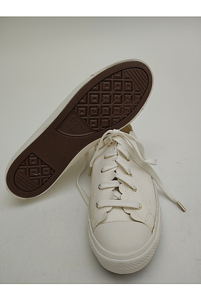 CONVERSE Dámské tenisky Chuck Taylor All Star Ox Scallop Béžové Velikost EU 40.5 | CONVERSE | obrázek 5