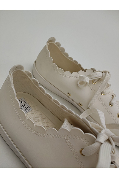 CONVERSE Dámské tenisky Chuck Taylor All Star Ox Scallop Béžové Velikost EU 40.5 | CONVERSE | obrázek 7