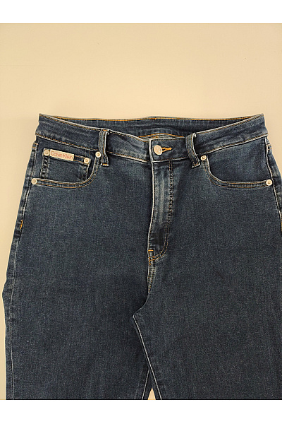 Calvin Klein Dámské bavlněné džíny s vysokým pasem Velikost M | Calvin Klein | obrázek 4