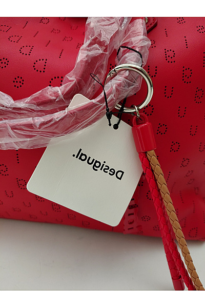 DESIGUAL Červená dámská kabelka přes rameno | DESIGUAL | obrázek 3