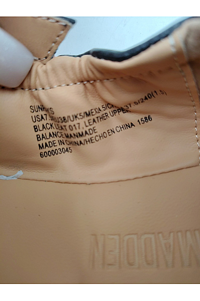 Steve Madden Černé kožené baleríny s přezkou a cvočky Velikost US 37 | Steve Madden | obrázek 11