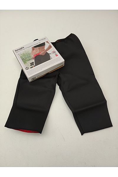 Dámské černé neoprénové zeštíhlující legíny | Unimoda | obrázek 2