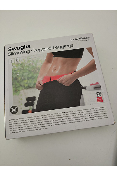 Dámské černé neoprénové zeštíhlující legíny | Unimoda | obrázek 3