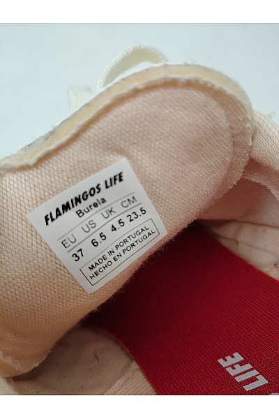 flamingoslife Dámské tenisky Flamingos' Life Burela Bold Crafted Red Béžové Šedé Červené Velikost EU 37 | flamingoslife | obrázek 12