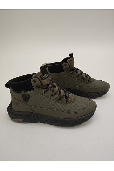 Pánské khaki kotníkové outdoorové boty zimní šněrovací Velikost EU 44 | Unimoda | obrázek 2
