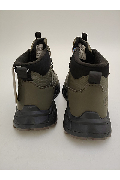 Pánské khaki kotníkové outdoorové boty zimní šněrovací Velikost EU 44 | Unimoda | obrázek 4