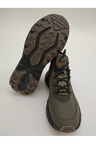 Pánské khaki kotníkové outdoorové boty zimní šněrovací Velikost EU 44 | Unimoda | obrázek 5