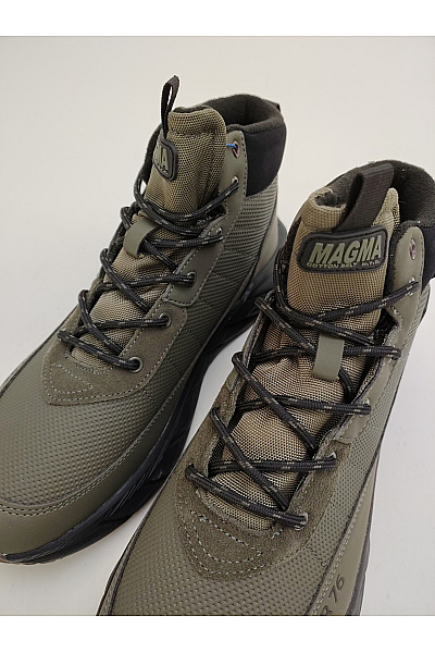 Pánské khaki kotníkové outdoorové boty zimní šněrovací Velikost EU 44 | Unimoda | obrázek 6