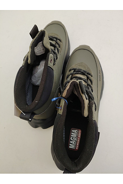Pánské khaki kotníkové outdoorové boty zimní šněrovací Velikost EU 44 | Unimoda | obrázek 7