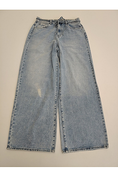 VERO MODA Dámské bavlněné džíny wide leg seprané Vel. 28 / 32 | VERO MODA | obrázek 2