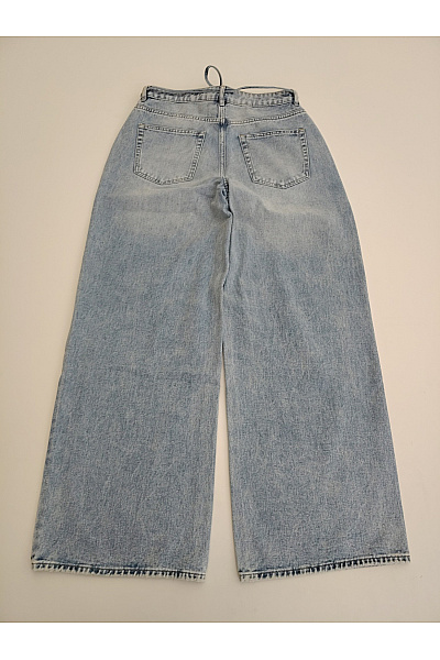 VERO MODA Dámské bavlněné džíny wide leg seprané Vel. 28 / 32 | VERO MODA | obrázek 3