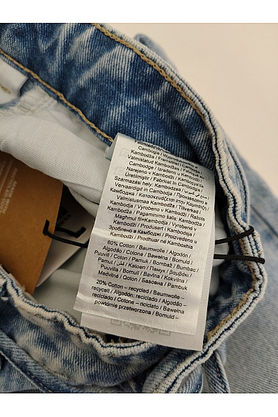 VERO MODA Dámské bavlněné džíny wide leg seprané Vel. 28 / 32 | VERO MODA | obrázek 7