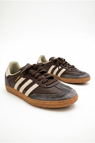 ADIDAS Dámské Tenisky Samba OG W Hnědé Béžové Velikost FR 38