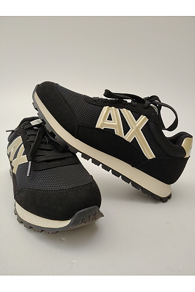ARMANI Dámské tenisky Exchange XDX031 Černé Zlaté Velikost 40 | ARMANI | obrázek 4