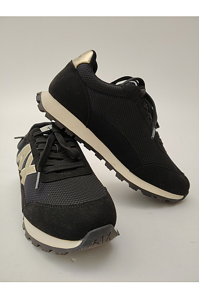 ARMANI Dámské tenisky Exchange XDX031 Černé Zlaté Velikost 40 | ARMANI | obrázek 5