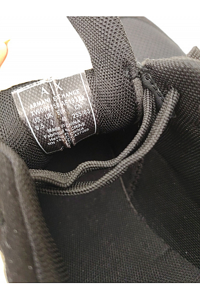 ARMANI Dámské tenisky Exchange XDX031 Černé Zlaté Velikost 40 | ARMANI | obrázek 10